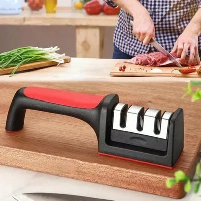 Professional Knife Sharpener 3 in 1 Sharpening Tool for Dull Knives