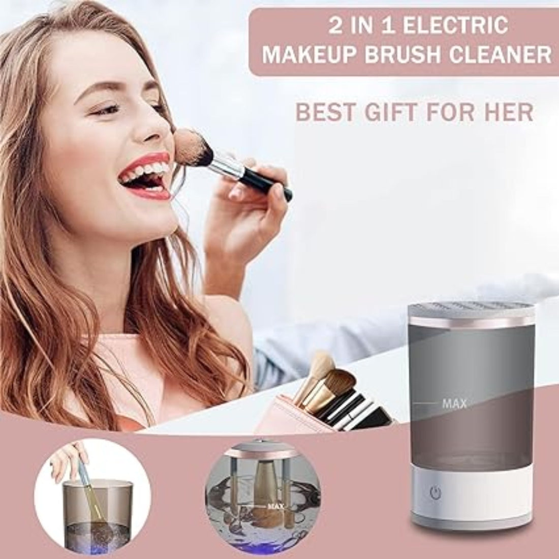 Electric Makeup Brush Cleaner & Dryer