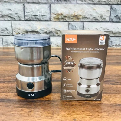 RAF Electric Grinder Multifunction Blender with Stainless Steel Blade